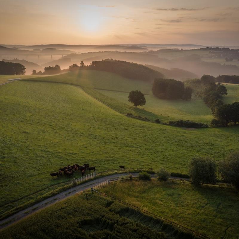 Une nature somptueuse dans l'Eifel belge